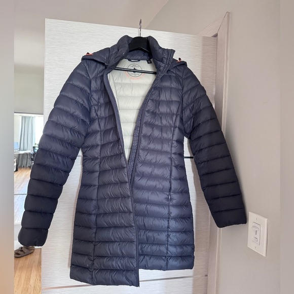 SAVE THE DUCK Woman’s Winter Quilted Hooded Coat In XS - Picture 1 of 12